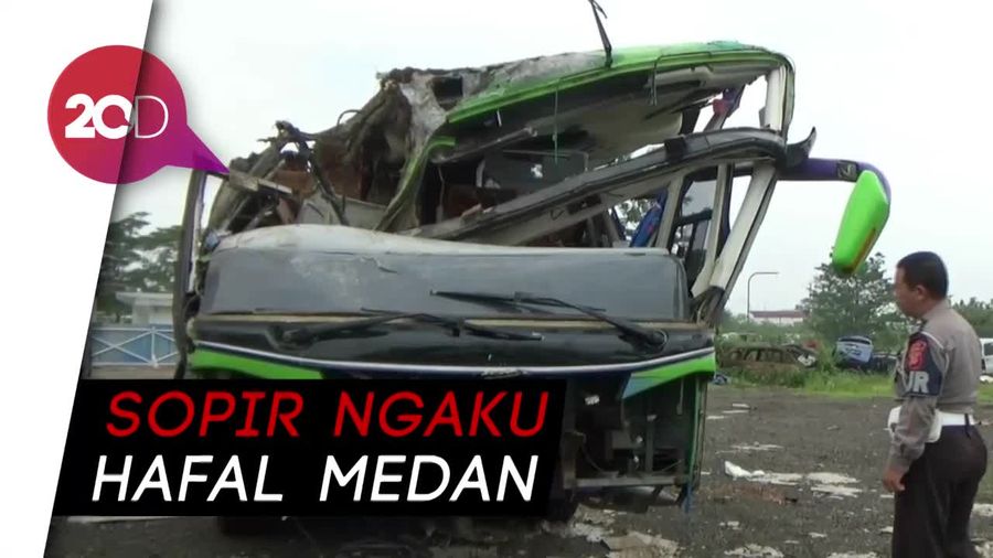 Polisi Olah TKP Bus Maut Subang, Tak Ditemukan Bekas Pengereman