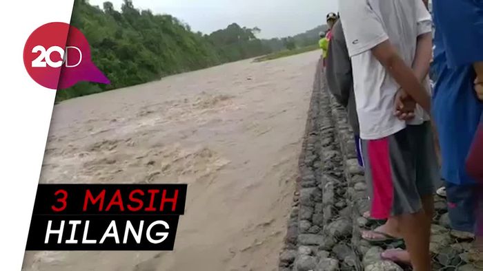Video Jembatan Gantung di Bengkulu Putus, 7 Orang Tewas