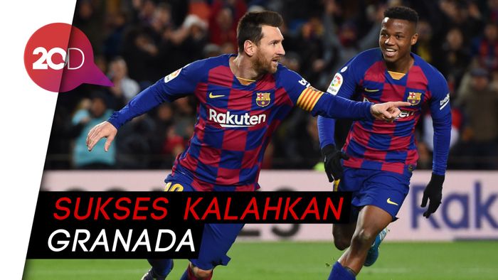 Berkat Messi, Setien Raih Kemenangan Perdana Bareng Barcelona