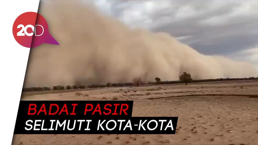 Dahsyat! Ini Penampakan Badai Pasir di Australia