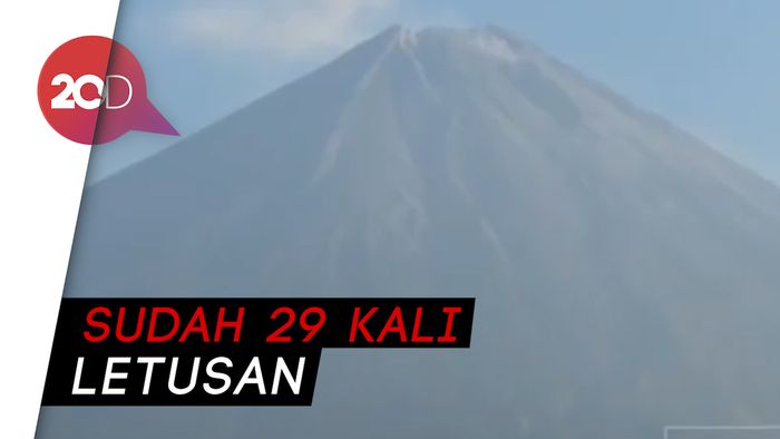 Gunung Semeru Alami Peningkatan Aktivitas