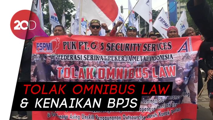 Serikat Buruh Bergerak Menuju DPR, Siap Gelar Aksi Tolak Omnibus Law!