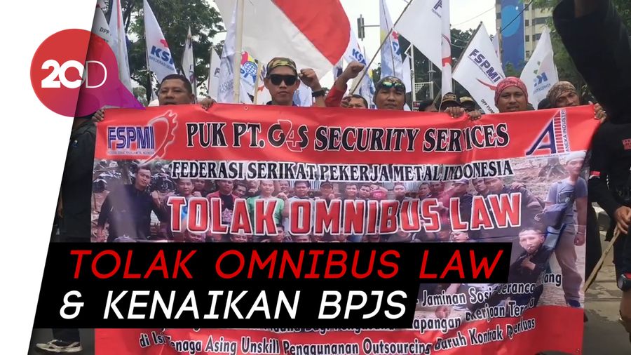 Serikat Buruh Bergerak Menuju DPR, Siap Gelar Aksi Tolak Omnibus Law!