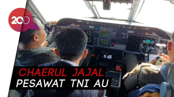 Terbang dan Duduk di Kokpit CN 295, Chaerul ke Pilot: Gasnya Mana?