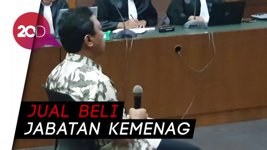 Romahurmuziy Divonis 2 Tahun Penjara, Terbukti Terima Suap Rp 346 Juta