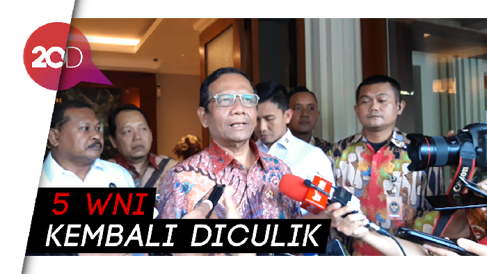 Mahfud Cari Solusi Jangka Panjang Kasus Penculikan Abu Sayyaf