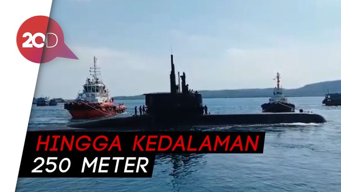  Top! Kapal Selam Pertama Indonesia Lulus Tes Nominal Diving Depth
