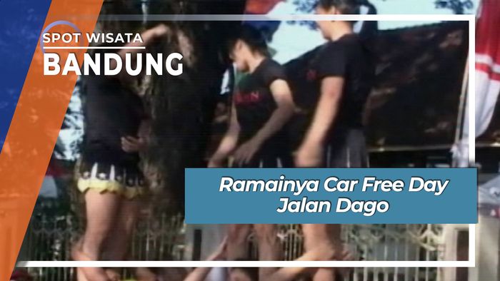 Car Free Day Jalan Dago, Bandung