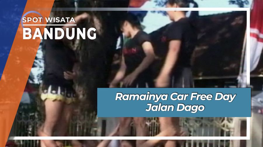Car Free Day Jalan Dago, Bandung