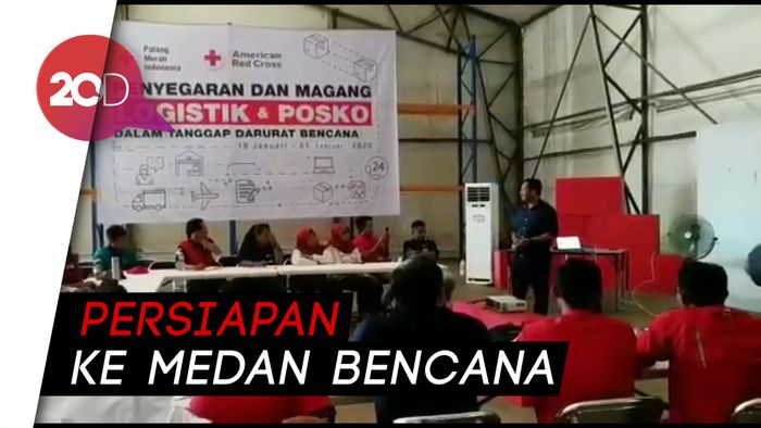 Intip Relawan PMI Dilatih Tanggap Darurat Bencana