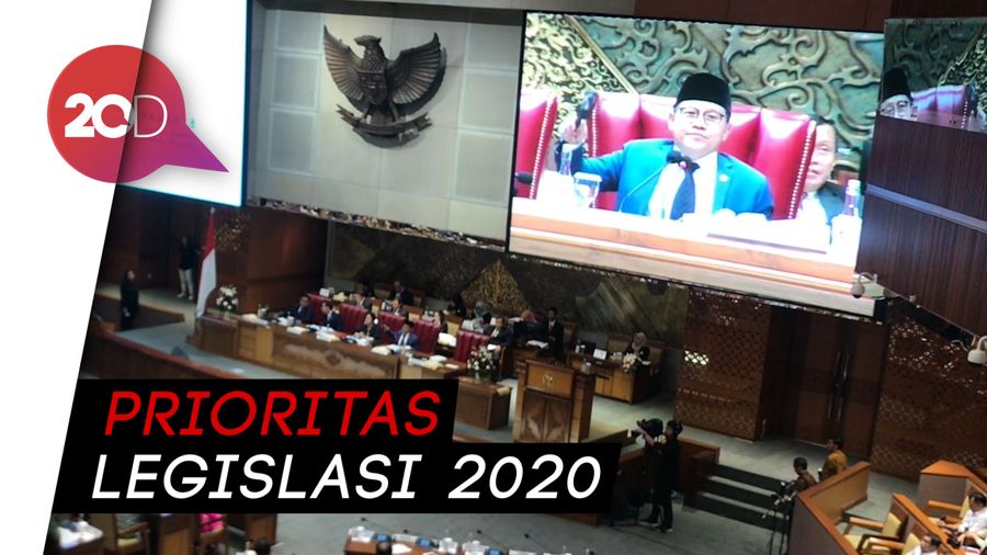 Tok! 50 RUU Termasuk 4 Omnibus Law Jadi Prolegnas Prioritas 2020