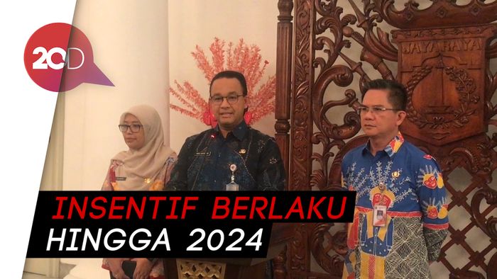 Asyik! Anies Gratiskan Bea Balik Nama Kendaraan Listrik di Jakarta