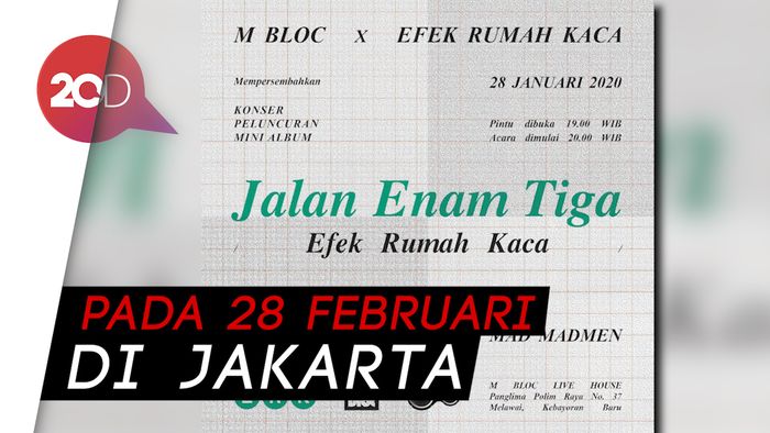 Efek Rumah Kaca Segera Rilis Mini Album dan Gelar Konser