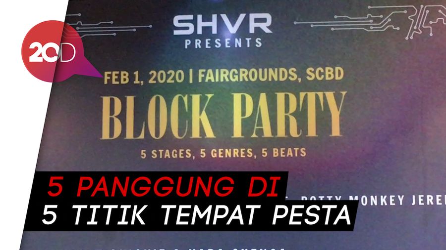 Jakarta Block Party Siap Sulap 5 Kawasan SCBD