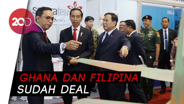 Jokowi Klaim Banyak Negara Naksir Alutsista Made in RI