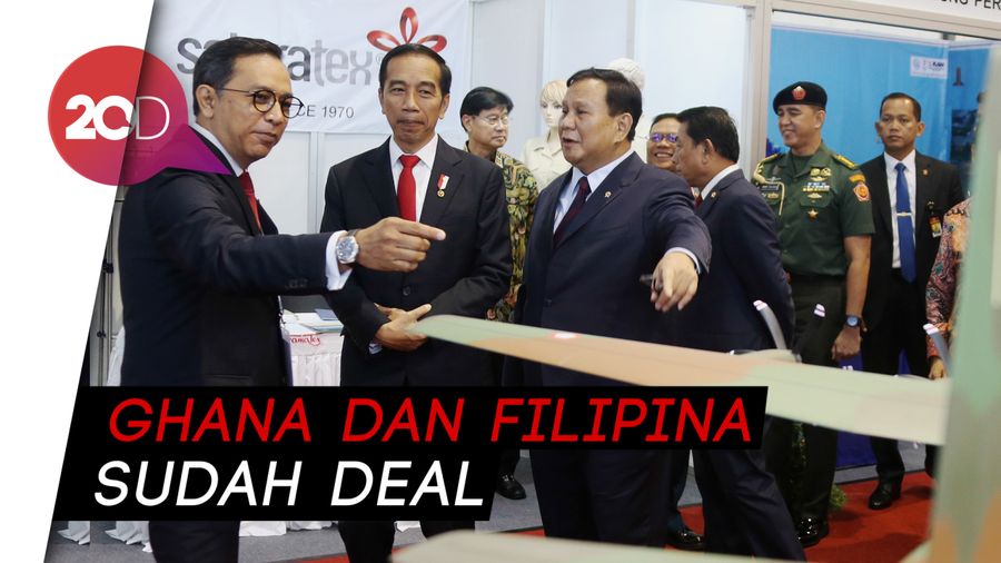Jokowi Klaim Banyak Negara Naksir Alutsista Made in RI