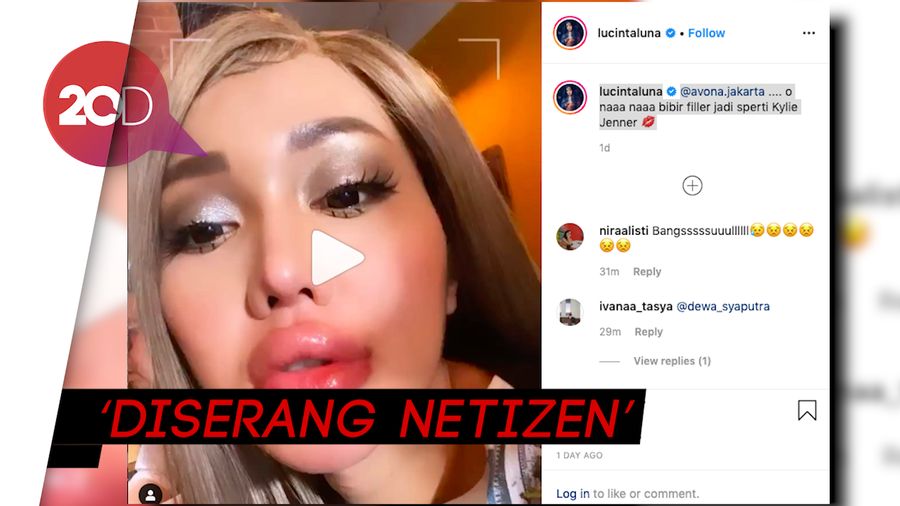 Lucinta Luna Klaim Punya Bibir Mirip Kylie Jenner