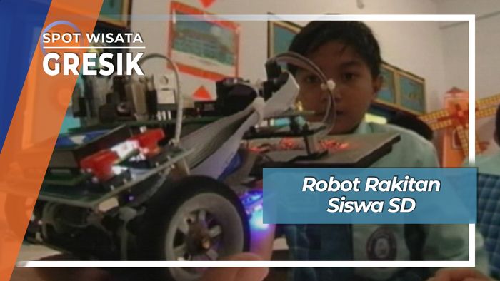 Robot Rakitan Siswa SD, Gresik
