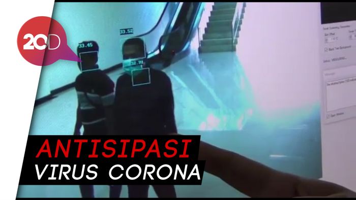 Antisipasi Virus Corona, Bandara UHO Sultra Pasang Pendeteksi Suhu