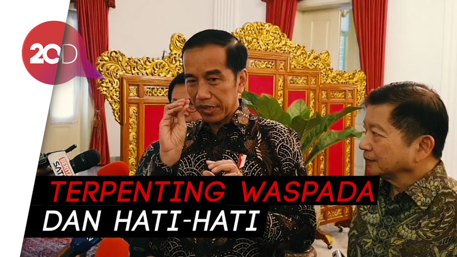 Jokowi Perintahkan Menkes Awasi Perkembangan Virus Corona