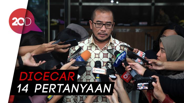 Komisioner KPU Hasyim Asyari Beri Kesaksian di KPK Soal Pemilu DPR