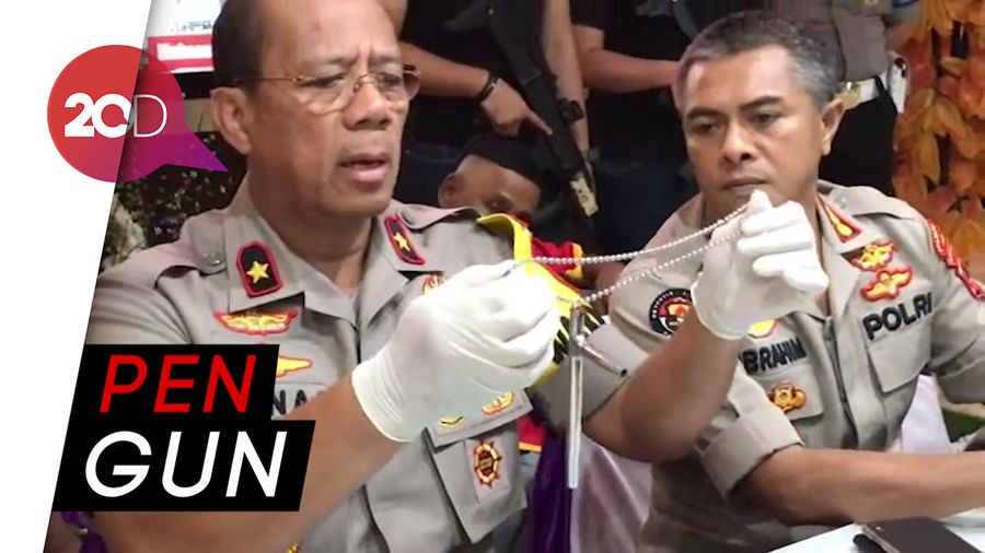 Pria Ini Diciduk Gegara Buat Senjata Api Berbentuk Pulpen