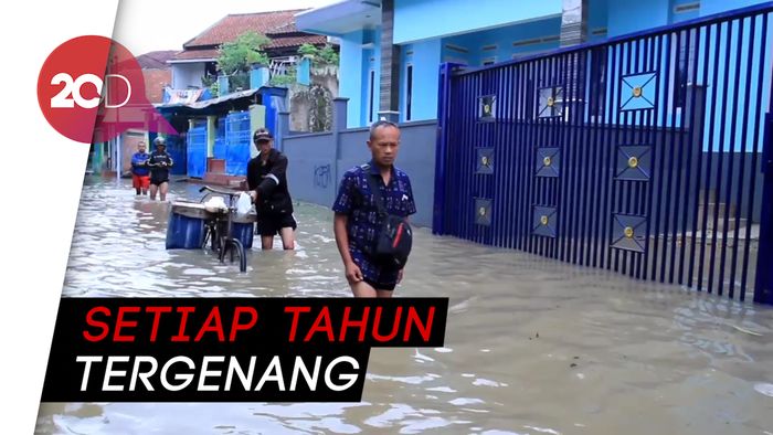 Sungai Citarum Meluap, Dayeuhkolot Banjir Lagi