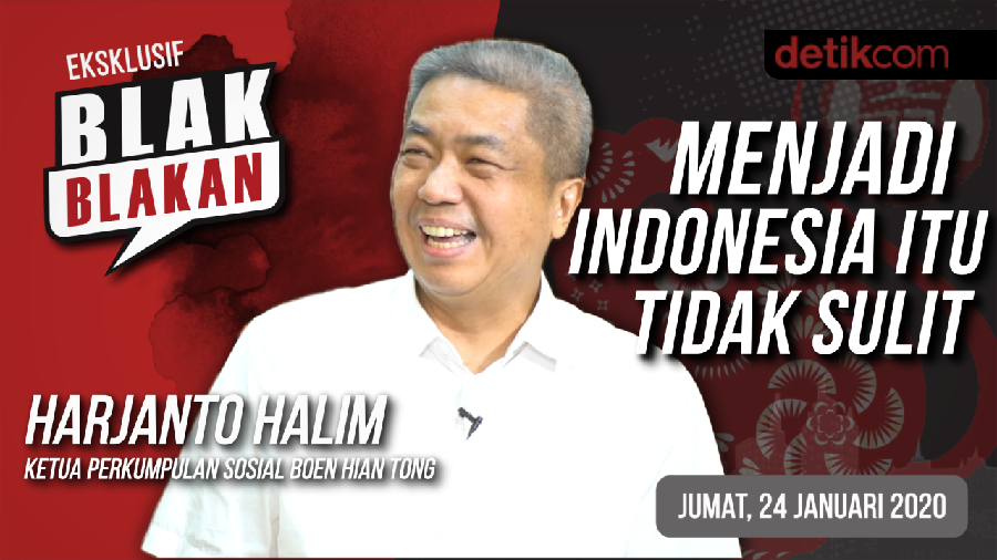 Tonton Blak-blakan Harjanto Halim: Menjadi Indonesia Itu Tidak Sulit