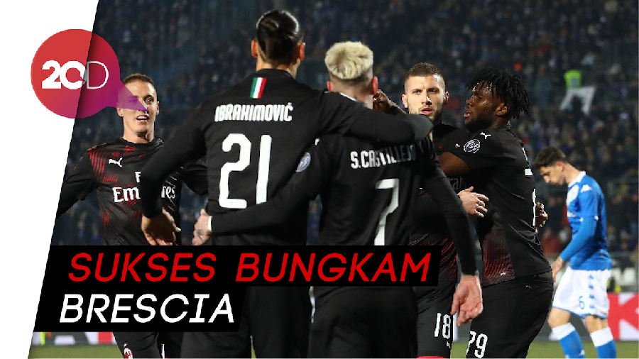 AC Milan Menang Lagi, Rebic Cetak Gol