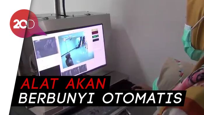 Antisipasi Corona, Bandara Haluoleo Sultra Pasang Pendeteksi Suhu