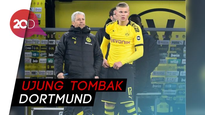 Erling Haaland Menggila: 57 Menit, 5 Gol