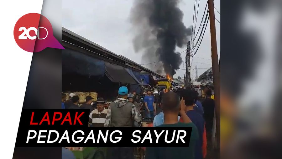 Pasar Caringin Bandung Terbakar!