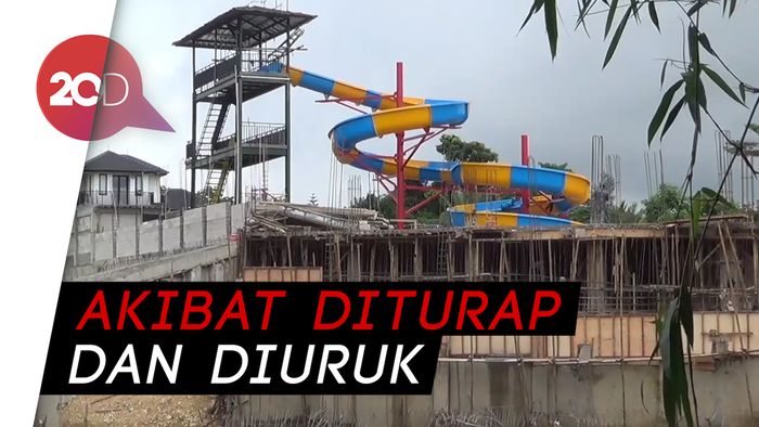 Pembuatan Waterpark Bikin Warga Mekarmulya Kebanjiran