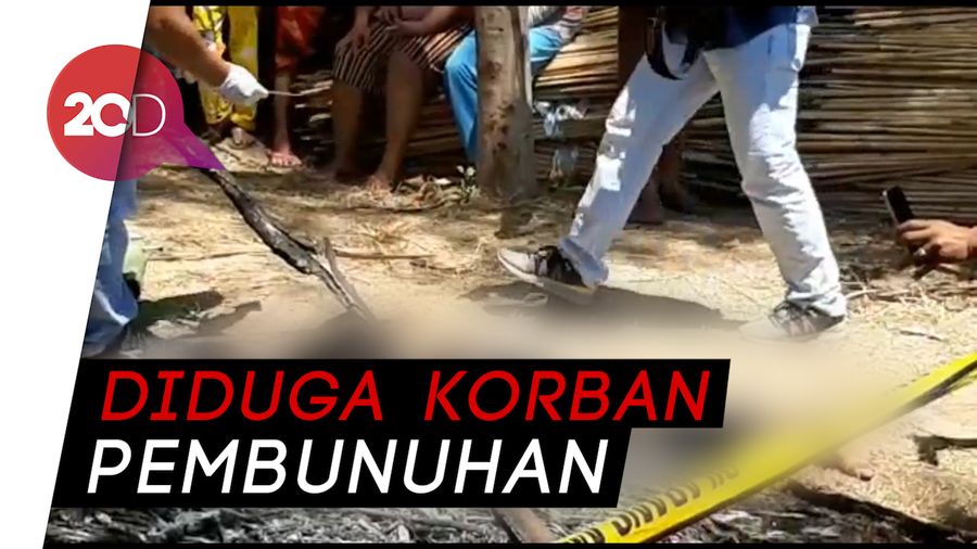 Sosok Mayat Wanita dengan Kondisi Terbakar Ditemukan di Kebun Kelapa Banyuwangi