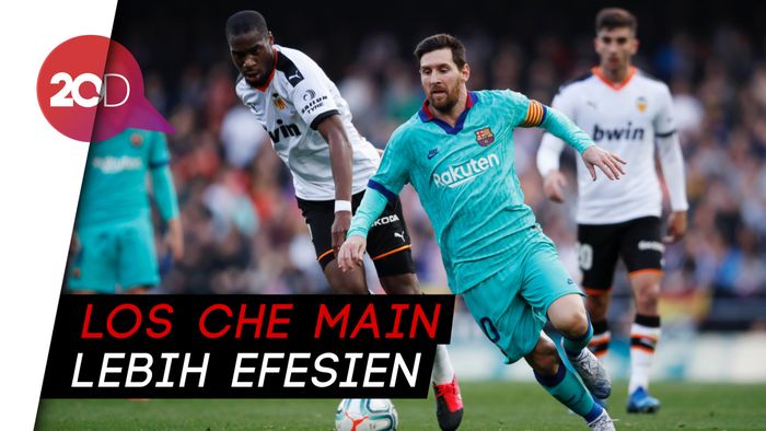 Valencia Bikin Barcelona Keok 2 Gol Tanpa Balas