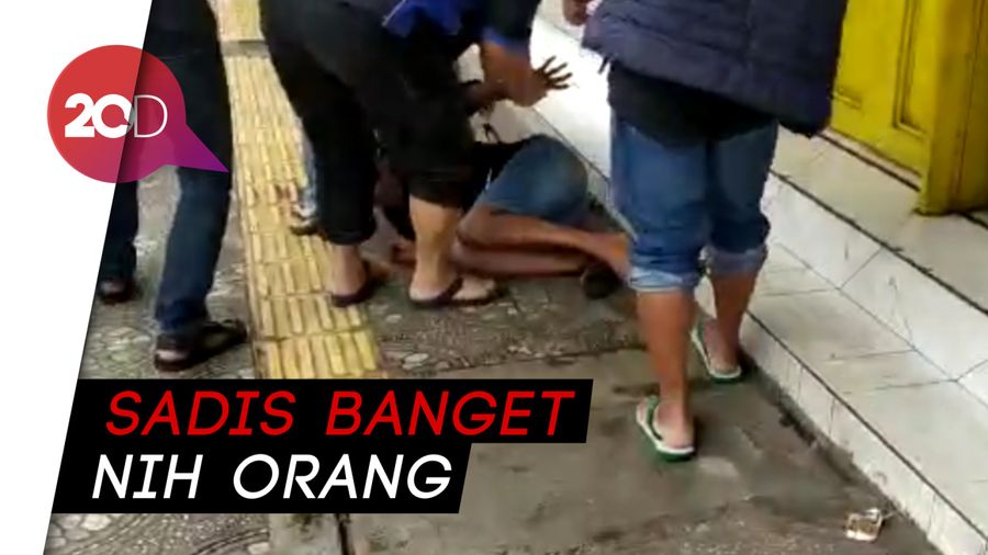Video Penangkapan Penggorok Sopir Angkot di Garut