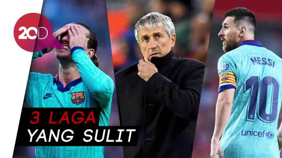 Kekalahan Perdana Quique Setien di Barcelona