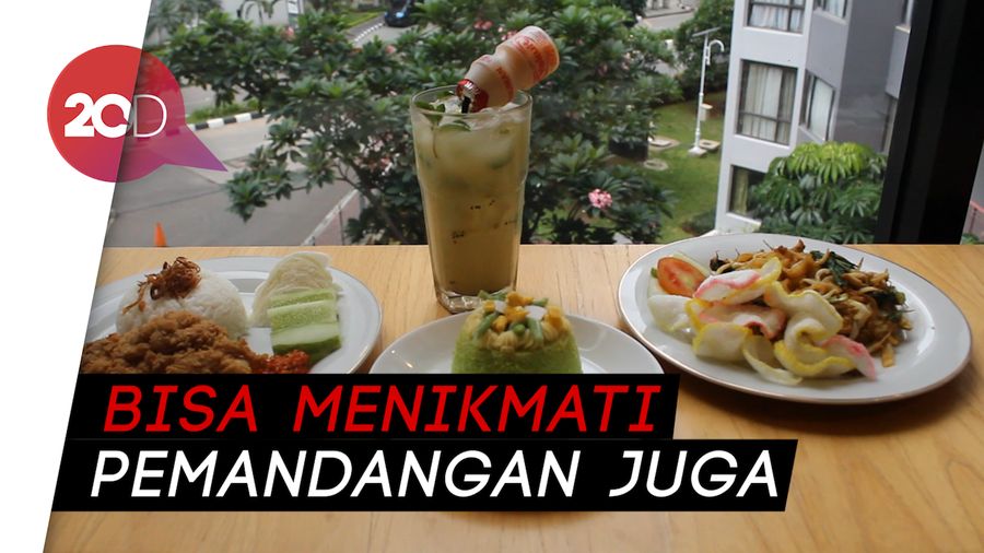 Ayam Geprek dan Cake Cendol ala Escalator Coffeehouse 