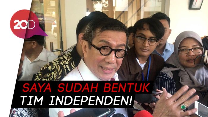 Dituduh Rintangi Kasus Harun Masiku, Yasonna: Saya Belum Terlalu Tolol