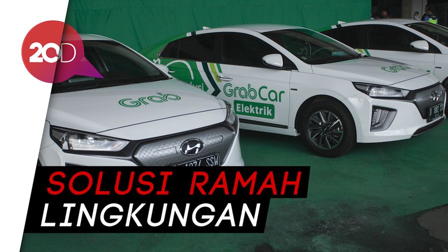 Grab Tawarkan Pilihan Mobil Listrik, Berapa Tarifnya?