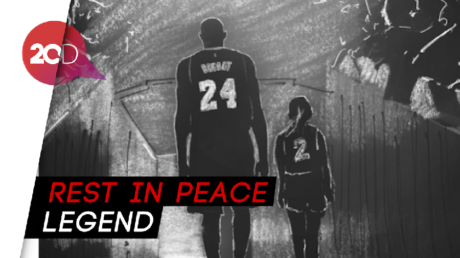 #RIPMamba Trending, Netizen Berduka untuk Kobe Bryant