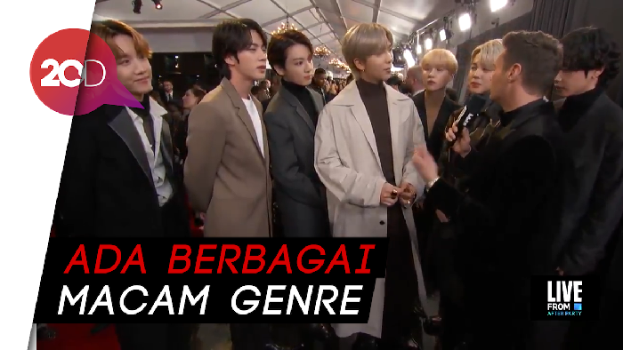 Bocoran dari BTS soal Album Baru di Grammy Awards 2020