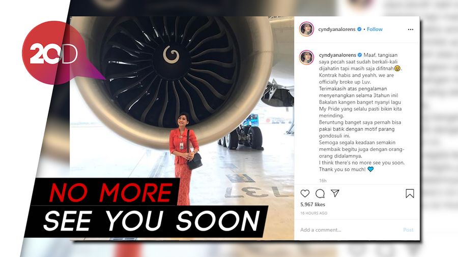 Adik Kriss Hatta Keluar dari Garuda