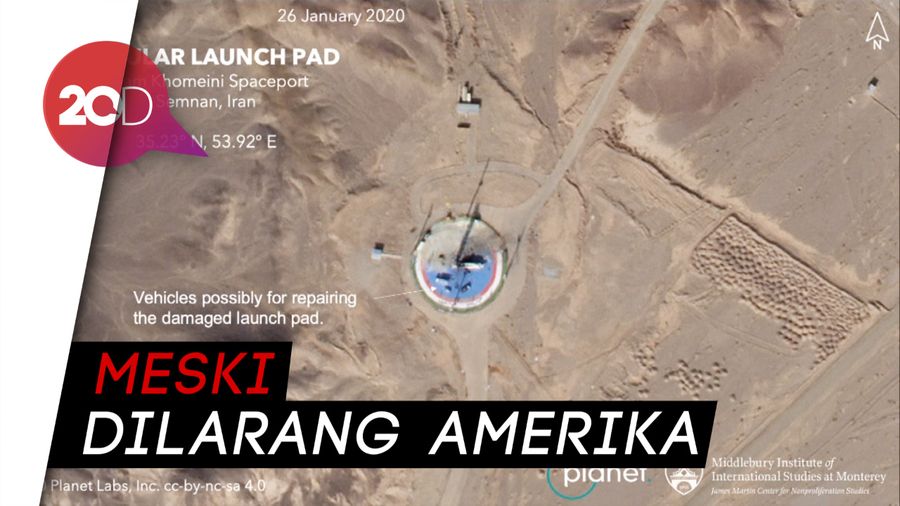 Diam-diam Iran Akan Terbangkan Satelit Ruang Angkasa