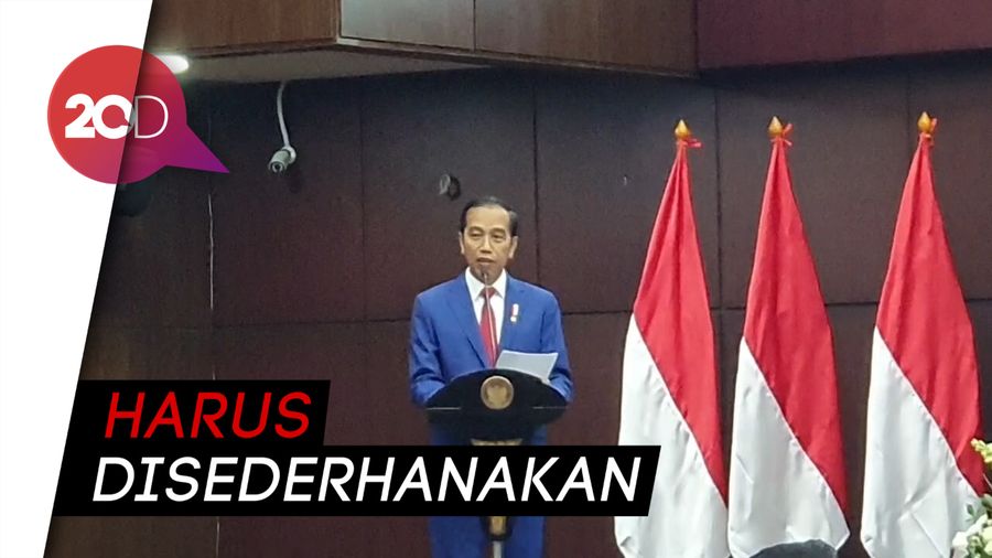Indonesia Obesitas Regulasi, Jokowi: Terjerat Aturan Sendiri