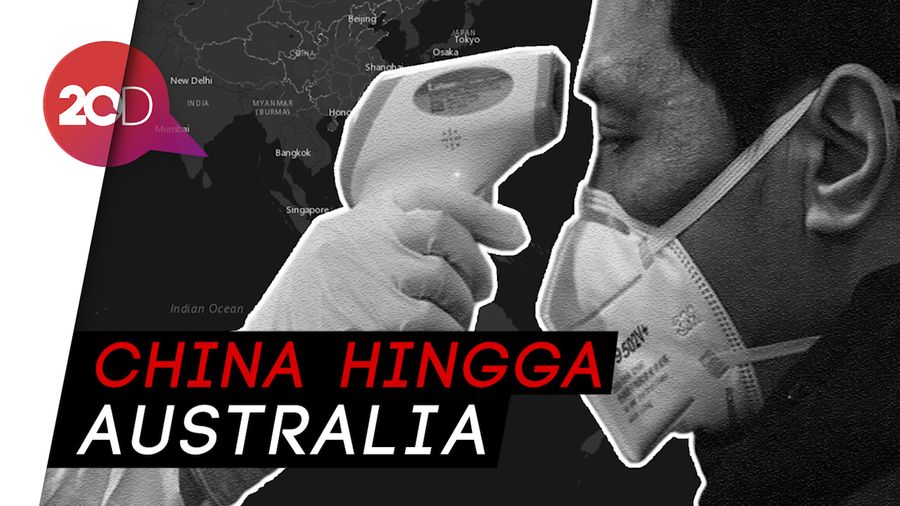 Persebaran Virus Corona di Berbagai Belahan Dunia