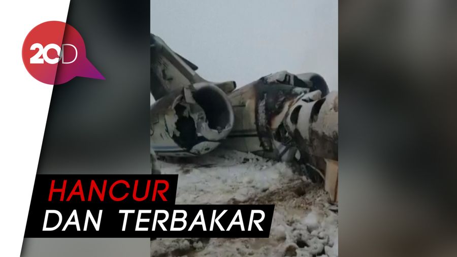 Pesawat Jatuh di Afghanistan yang Diklaim Taliban Milik AS