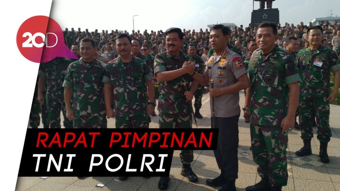 Rapim TNI-Polri, Bahas Pengamanan Pilkada Hingga PON 2020   