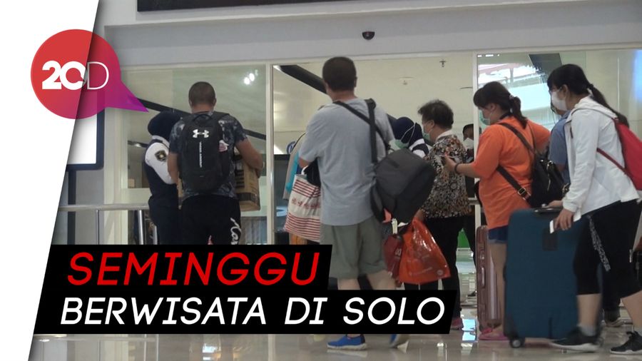 173 Turis China Pulang Via Solo, Aman dari Virus Corona