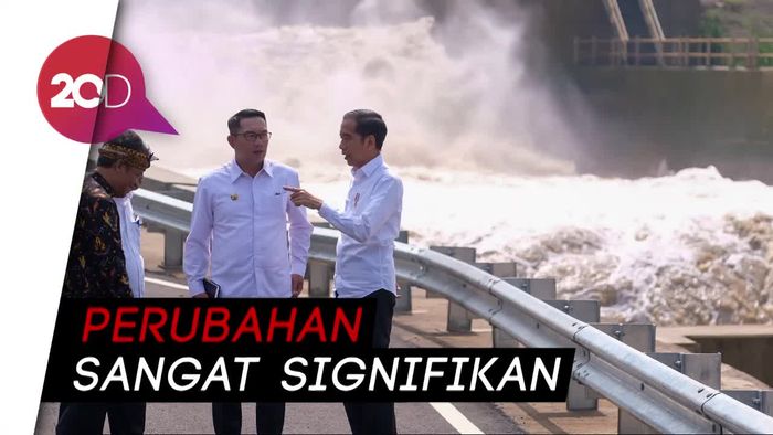 Di Depan Jokowi, Kang Emil Pamer Kecanggihan Terowongan Nanjung